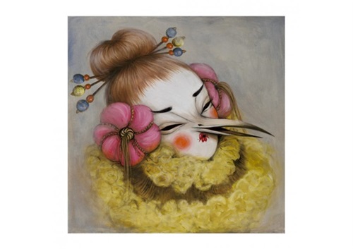 Sad Birdy Clown 3  by Miss Van