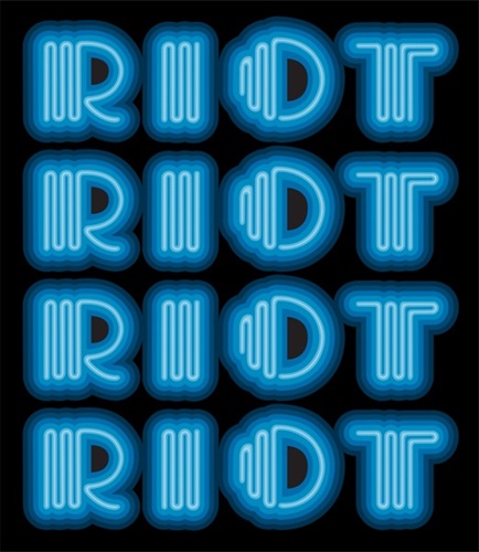 Riot (Blue) by Eine
