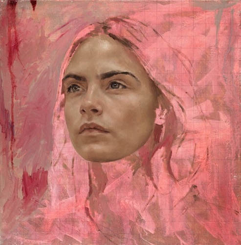 Cara Study I  by Jonathan Yeo