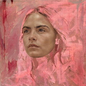 Cara Study I by Jonathan Yeo