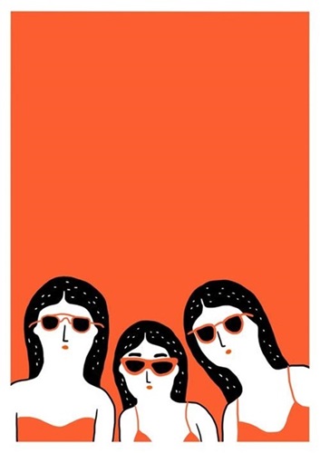 Team Glasses (Orange) by Agathe Sorlet