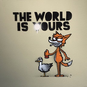 The World Is Ours (Warm Grey) by Mau Mau