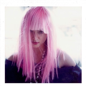 Madonna With A Pink Wig (First Edition) by Maripol