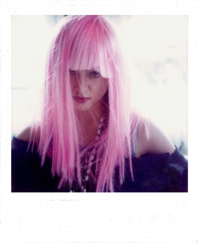 Madonna With A Pink Wig (First Edition) by Maripol