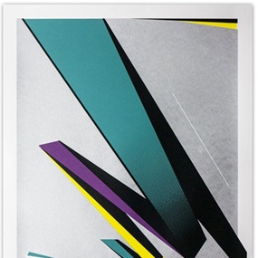 Deflection 01 (Chrome Turquoise) by Remi/Rough