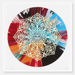 Beautiful Controlling Ornate Mandala 3 by Damien Hirst | Shepard Fairey