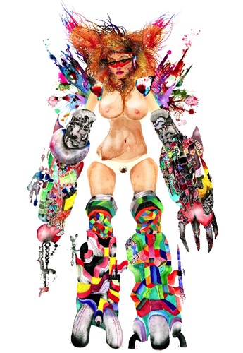 CHOEBOT: Version BBBJTCNQNS-Mad Park  by David Choe