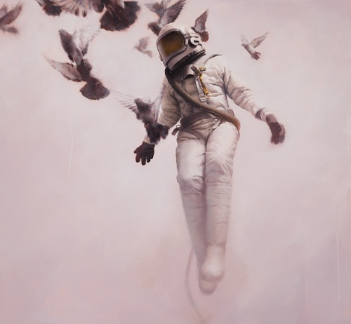 White Cosmonaut  by Jeremy Geddes