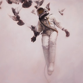 White Cosmonaut by Jeremy Geddes