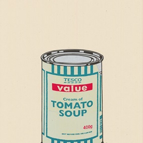 Soup Can (Mint, Emerald, Cherry) by Banksy