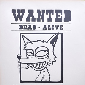 Wanted Fox (Silk Screen) by Mau Mau