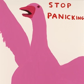 Stop Panicking by David Shrigley