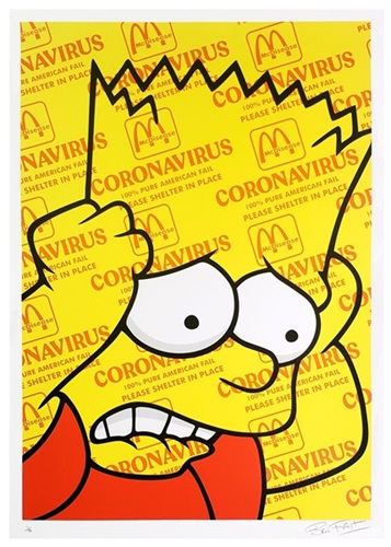 Bart On Coronavirus  by Ben Frost