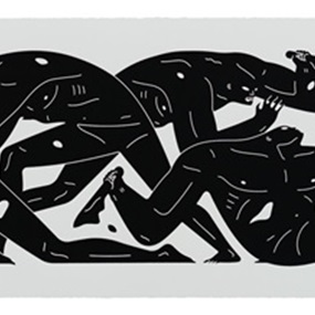 Nowhere Man (Black & White) by Cleon Peterson