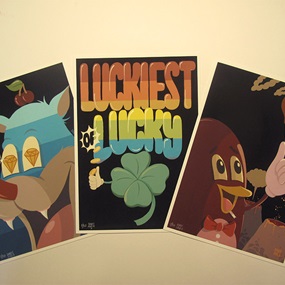 Luckiest Of Lucky Print Set by Dabs Myla