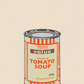Soup Can (Mint, Orange, Brown) by Banksy