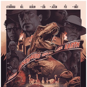 Jurassic Park (First Edition) by John Guydo