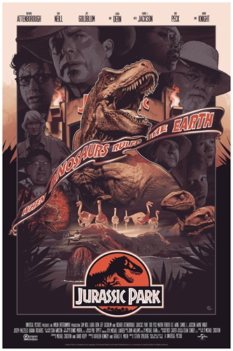 Jurassic Park (First Edition) by John Guydo