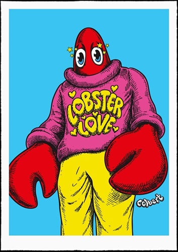 Lobster Love  by Philip Colbert