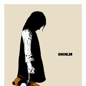 Girl With Teddy by Dolk