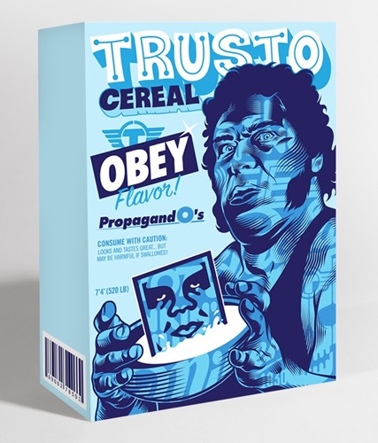 TrustoCorp x Obey Cereal  by Shepard Fairey | Trustocorp