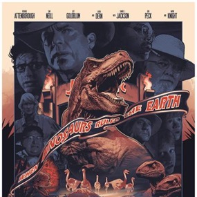 Jurassic Park (Variant) by John Guydo