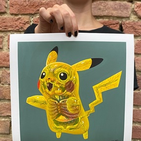 Translucent Pikachu (Small) by Nychos