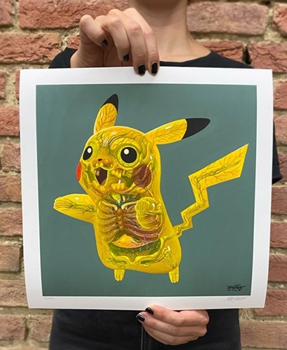 Translucent Pikachu (Small) by Nychos