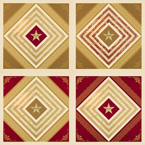 Power And Glory (Print Set) by Shepard Fairey