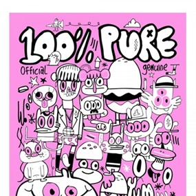 100% Pure Burger by Jon Burgerman