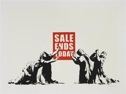 Sale Ends (Signed) by Banksy