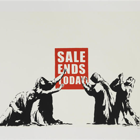 Sale Ends (Signed) by Banksy