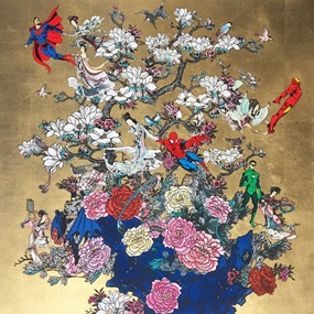 Fly Me To The Moon (Gold) by Jacky Tsai