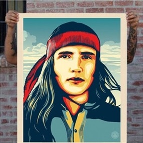 Earth Guardians (Large Format) by Shepard Fairey