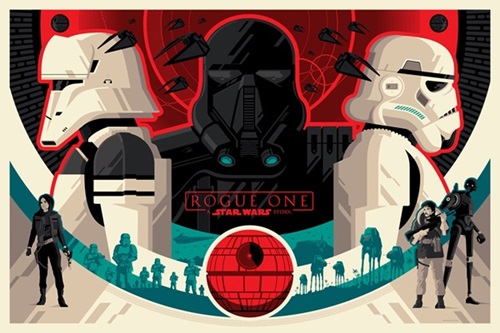 Rogue One: A Star Wars Story  by Tom Whalen