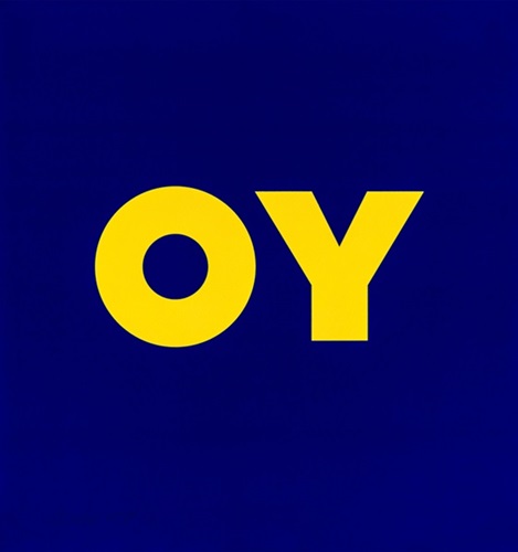 OY  by Deborah Kass