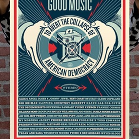 Good Music (First Edition) by Shepard Fairey