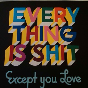 Everything Is Shit (2012 - BK Version 2) by Steve Powers