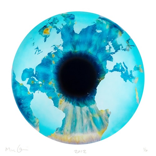 Eye Of History (Atlantic Perspective) Points Of Continent  by Marc Quinn