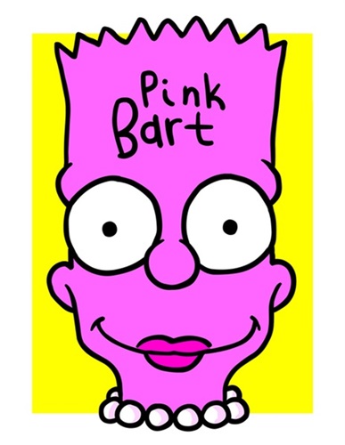 Pink Bart  by Wizard Skull