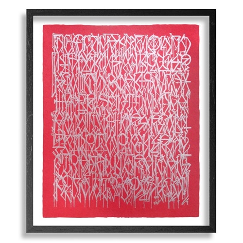 Esoteric Alphabet (Scarlet) by Defer