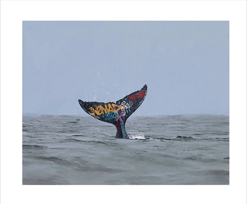 Descent  by Josh Keyes