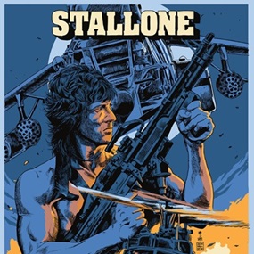 Rambo: First Blood Part II (Variant) by Francesco Francavilla
