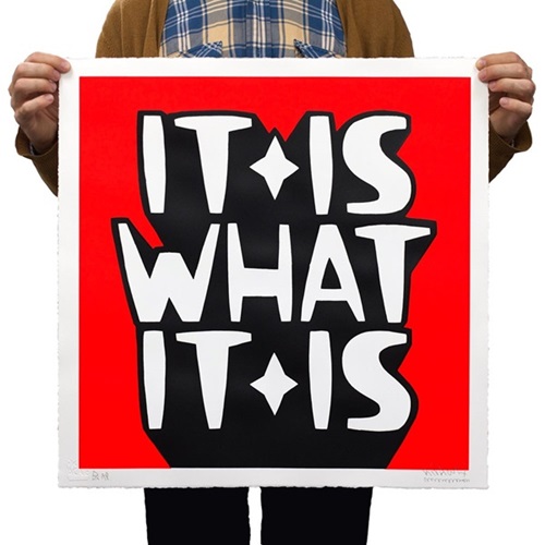 It Is What It Is (Fluoro Red) by Kid Acne