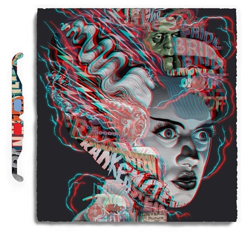 Bride Of Frankenstein  by Tristan Eaton