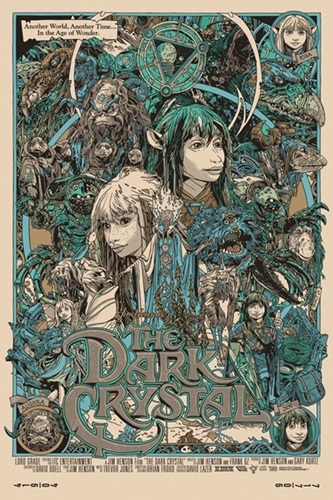 The Dark Crystal (Gold Variant) by Tyler Stout