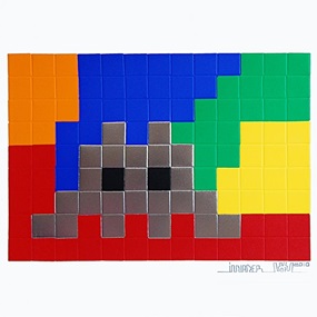 Home (Lego Silver) by Space Invader