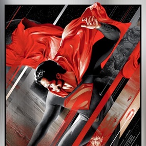 Man Of Steel (Metal Variant) by Martin Ansin