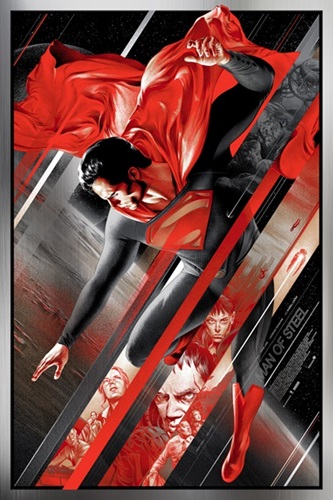 Man Of Steel (Metal Variant) by Martin Ansin
