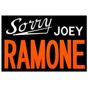Sorry, Joey Ramone by Adam McEwen